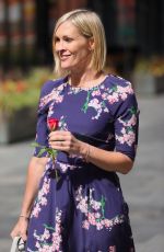 JENNI FALCONER Receives a Red Rose Out in London 06/07/22021