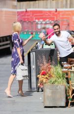 JENNI FALCONER Receives a Red Rose Out in London 06/07/22021