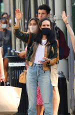 JENNIFER CONNELLY Hailing a Taxi in New York 06/06/2021