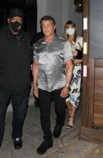 JENNIFER FLANVIN and Sylvester Stallone at Craig