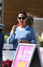 JENNIFER GARNE Out Licking an Ice Cream in Santa Monica 06/09/2021