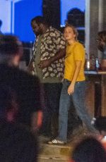 JENNIFER LAWRENCE and Brian Tyree Henry Out Smoking at Maple Leaf Bar in New Orleans 06/11/2021
