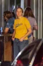 JENNIFER LAWRENCE and Brian Tyree Henry Out Smoking at Maple Leaf Bar in New Orleans 06/11/2021