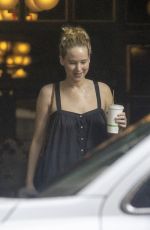 JENNIFER LAWRENCE Leaves Her Hotel in New Orleans 06/15/2021