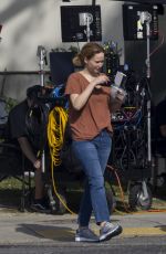 JENNIFER LAWRENCE on the Set of Red, White and Water in New Orleans 06/01/2021