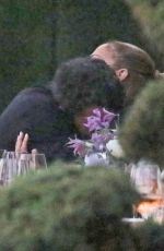 JENNIFER LOPEZ and Ben Affleck Kissing at a Dinner in Malibu 06/13/2021