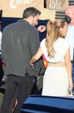 JENNIFER LOPEZ and Ben Affleck Kissing at a Dinner in Malibu 06/13/2021