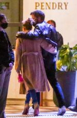 JENNIFER LOPEZ and Ben Affleck on a Dinner Date in Hollywood 05/31/2021