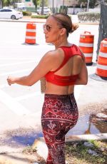 JENNIFER LOPEZ Heading to a Gym in Miami 06/10/2021