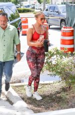 JENNIFER LOPEZ Heading to a Gym in Miami 06/10/2021