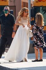 JENNIFER LOPEZ Leaves Windward School in Los Angeles 06/03/2021