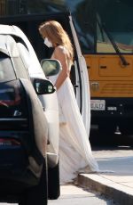JENNIFER LOPEZ Leaves Windward School in Los Angeles 06/03/2021