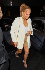 JENNIFER LOPEZ Out for Dinner Date at Avra in Beverly Hills 06/25/2021