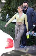JENNIFER LOPEZ Out for Lunch at San Vicente Bungalows in West Hollywood 06/11/2021