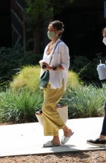 JESSICA ALBA Outside Her Offices in Los Angeles 06/15/2021