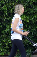 JESSICA HART Out with Her Baby in Los Angeles 06/15/2021