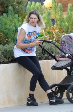 JESSICA HART Out with Her Baby in Los Angeles 06/15/2021
