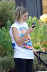JESSICA HART Out with Her Baby in Los Angeles 06/15/2021