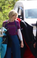 JODIE WHITTAKER on teh Set of Doctor Who, New Years Special 06/07/2021
