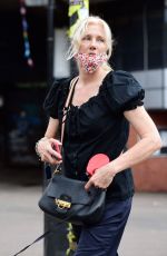 JOELY RICHARDSON Out with Her Dog in Notting Hill 06/10/2021