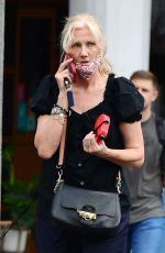 JOELY RICHARDSON Out with Her Dog in Notting Hill 06/10/2021