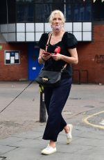 JOELY RICHARDSON Out with Her Dog in Notting Hill 06/10/2021