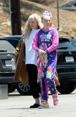 JOJO SIWA on the Set of a Music Video for Her Latest Song U.N.I in Los Angeles 06/21/2021