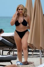 JOJO ZARUR in Bikini at a Beach in Miami 06/23/2021