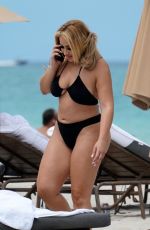 JOJO ZARUR in Bikini at a Beach in Miami 06/23/2021