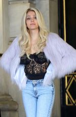 JORDAN ALEXANDER, ZION MORENO, SAVANNAH LEE SMITH and WHITNEY PEAK on the Set of Gossip Girls 06/23/2021