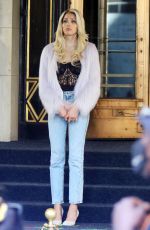 JORDAN ALEXANDER, ZION MORENO, SAVANNAH LEE SMITH and WHITNEY PEAK on the Set of Gossip Girls 06/23/2021