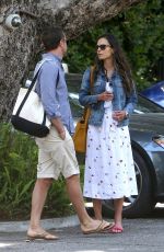 JORDANA BREWSTER and Mason Morfit at Bel Air Hotel in Los Angeles 06/27/2021