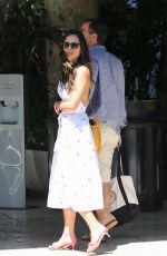 JORDANA BREWSTER and Mason Morfit at Bel Air Hotel in Los Angeles 06/27/2021