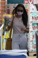 JORDANA BREWSTER Out Buying Flowers in Santa Monica 06/21/2021