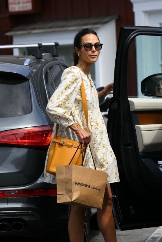 JORDANA BREWSTER Out for Lunch in Brentwood 06/28/2021
