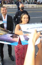 JORDANA BREWSTER Signs Autographs for Fans at F9 Premiere in Hollywood 06/18/2021