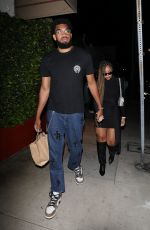 JORDYN WOODS at a Dinner Date at Giorgio Baldi in Santa Monica 06/29/2021