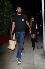JORDYN WOODS at a Dinner Date at Giorgio Baldi in Santa Monica 06/29/2021