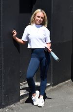 JORGIE PORTER and Ollie Piotrowski Out in Manchester 06/05/2021
