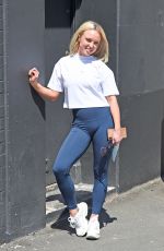 JORGIE PORTER and Ollie Piotrowski Out in Manchester 06/05/2021