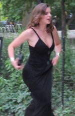 JULIA FOX Out at Battery Park in New York 06/18/2021