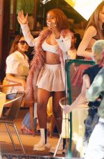 JUSTINA SKYE on the Set of a Music Video in New York 06/23/2021