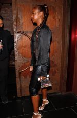 JUSTINE SKYE and Giveon at Dinner Date at Tao in Hollywood 06/09/2021