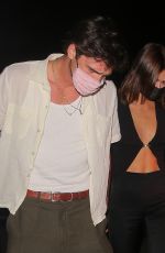KAIA GERBER and Jacob Elordi Out for Dinner in West Hollywood 06/16/2021