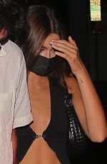 KAIA GERBER and Jacob Elordi Out for Dinner in West Hollywood 06/16/2021