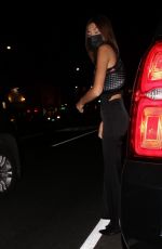 KAIA GERBER and Jacob Elordi Out for Dinner in West Hollywood 06/16/2021