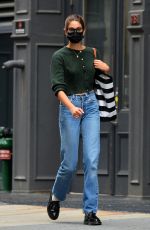 KAIA GERBER in Denim Out in New York 06/03/2021
