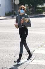 KAIA GERBER Out for Coffee after Morning Workout in West Hollywood 06/01/2021