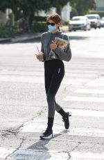 KAIA GERBER Out for Coffee after Morning Workout in West Hollywood 06/01/2021