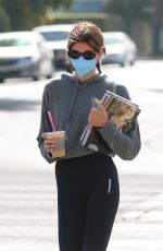 KAIA GERBER Out for Coffee after Morning Workout in West Hollywood 06/01/2021